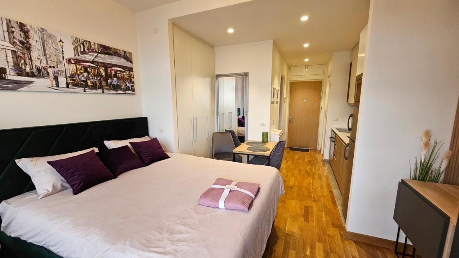 Belgrade Waterfront Comfortable Apartment Belgrado Quarto foto